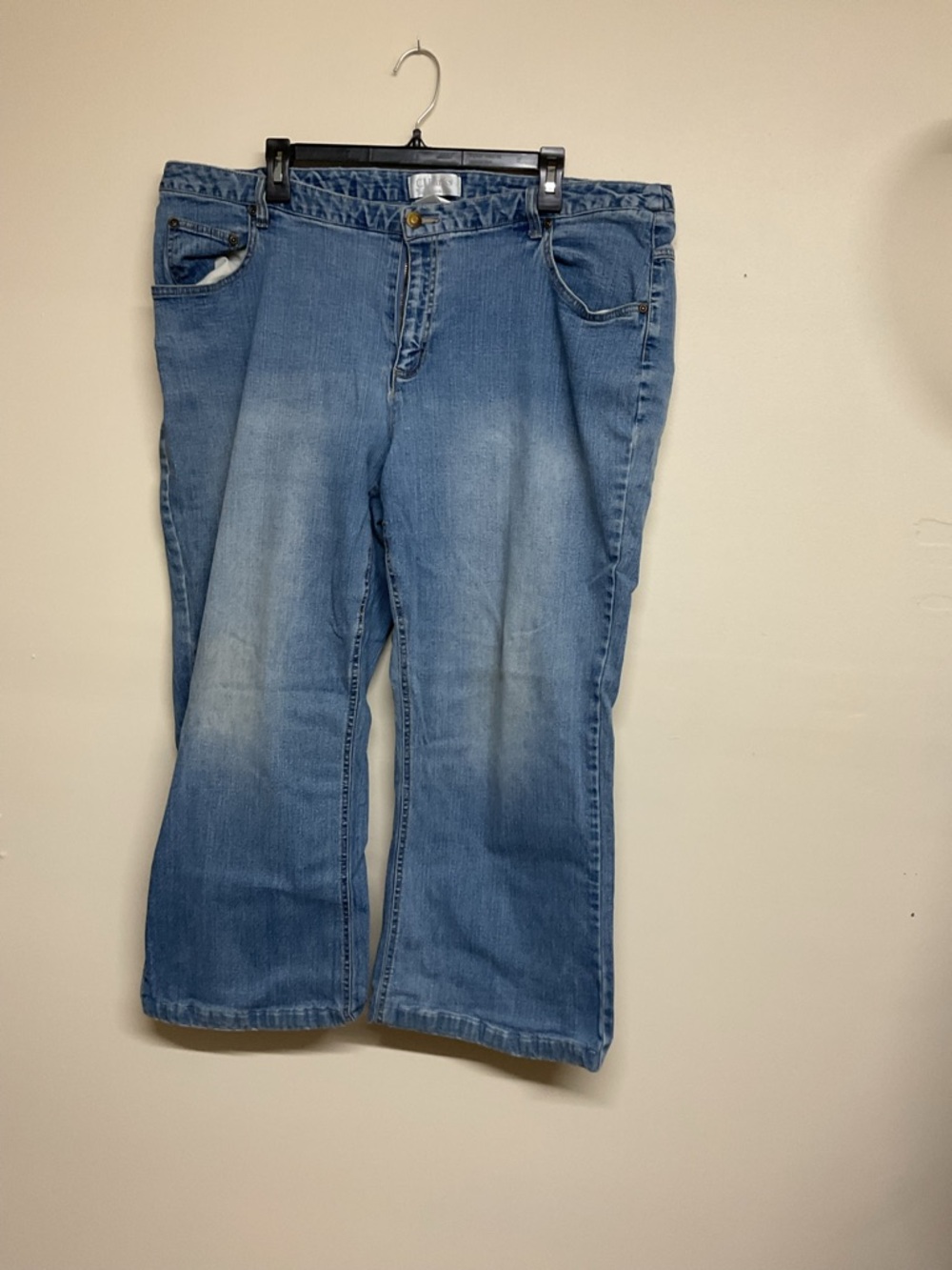 CJ Banks Light Blue Stretch Denim Jeans